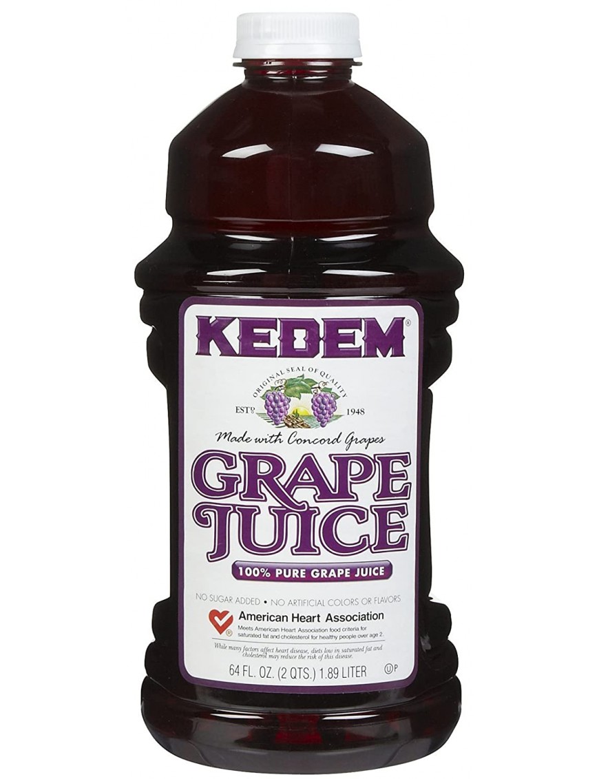 Kedem Grape Juice Concord (8x64OZ )