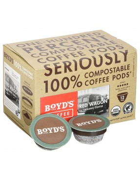 Boyds Coffee Red Wagon Single Cup Pods (6x12 CT)