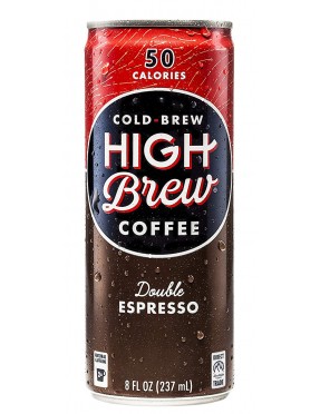 High Brew Coffee Double Espresso (12x8 OZ)