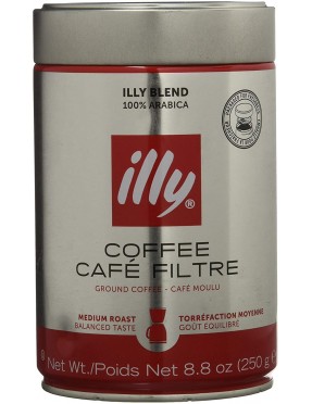 illy Ground Drip Medium Roast Coffee (6x8.8 OZ)