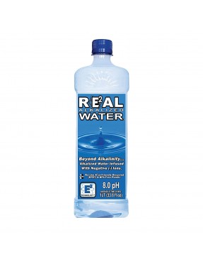 Real Water Alkalized Water (12x33.8OZ )