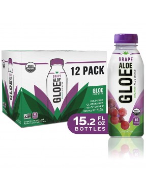 Aloe Gloe White Grape (12x15.2OZ )