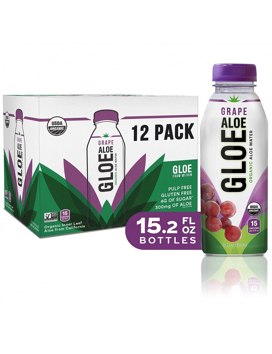 Aloe Gloe White Grape (12x15.2OZ )