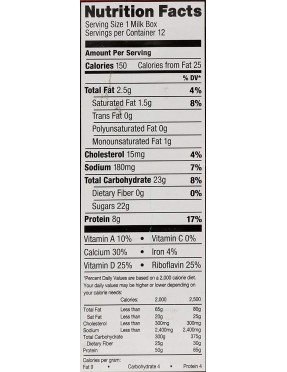 Horizon 1% Chocolate Clb Pk (1x12Pack )