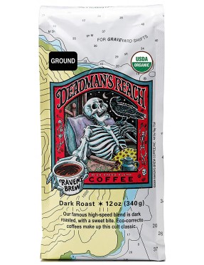 Raven's Brew Coffee Deadman Rch Cof Bn (6x12OZ )