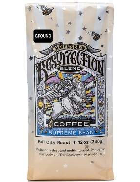 Raven's Brew Coffee Resurectn Blend Bn (6x12OZ )