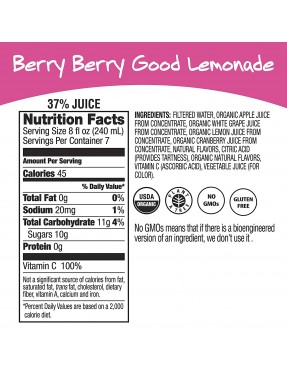 Honest Kids Berry Lemonade (8x59OZ )