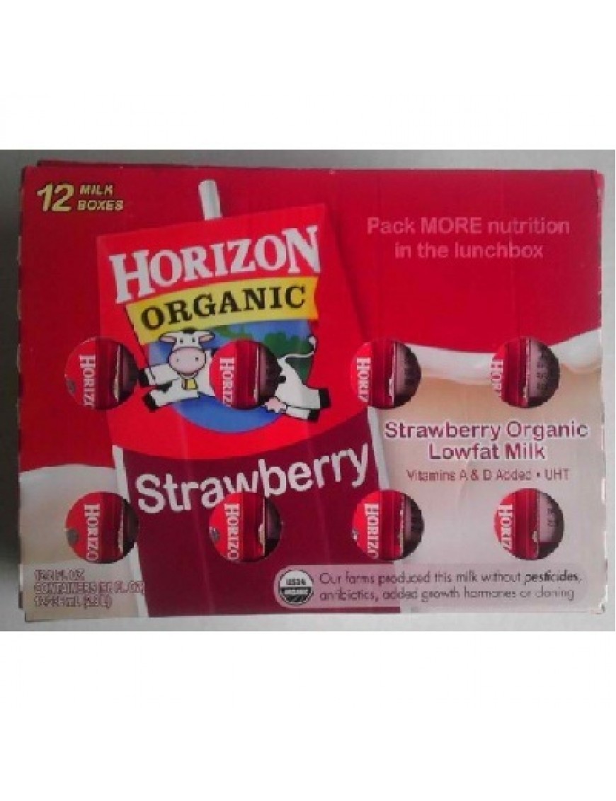 Horizon 1% Straw Clbpk (1x12Pack )