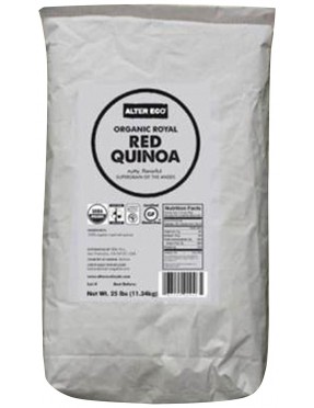 Alter Eco Red Quinoa, 25-Pound