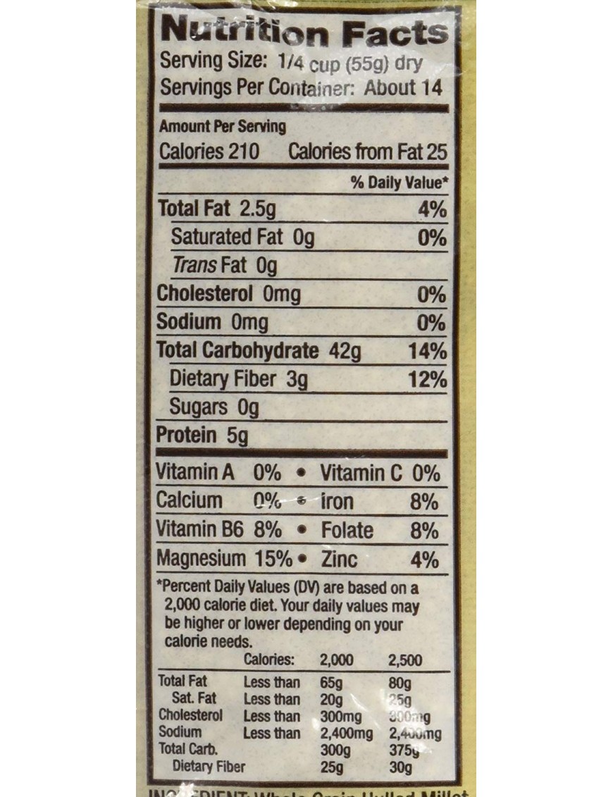 Bob's Red Mill Millet Hulled (4x28OZ )