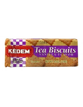 Kedem Tea Biscuits Vanilla (24x4.2 Oz)