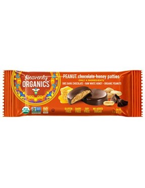 Heavenly Organics Chocolate Honey Peanut Patties (16x1.16 OZ)