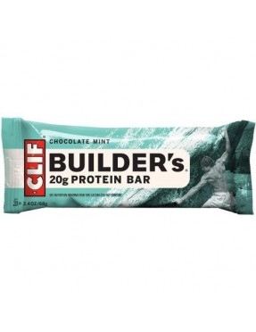 Clif Bar Chocolate Mint Builder Bar (12x2.4 Oz)