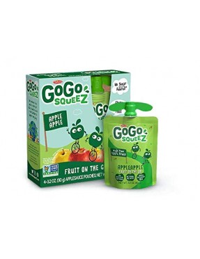 Gogo Squeez Og1 Apple (12x4Pack)