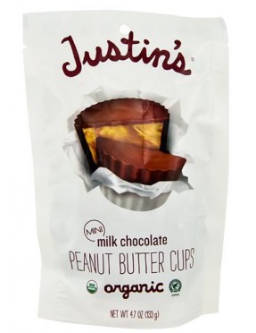 Justin's Organic Milk Chocolate Peanut Butter Cups (6x4.7 OZ)