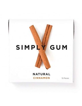 Simply Gum All Natural Gum Cinnamon (12X15 Ct)