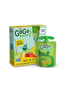 Gogo Squeez Og1 Apple Banana (12x4Pack)