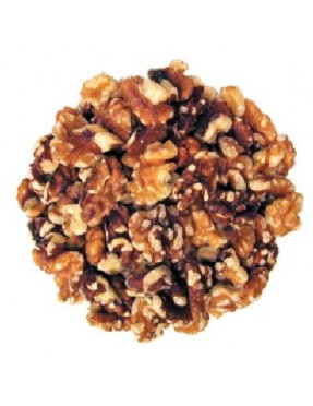 Nuts Shelled Walnuts Hlvs/Pcs (1x25LB )