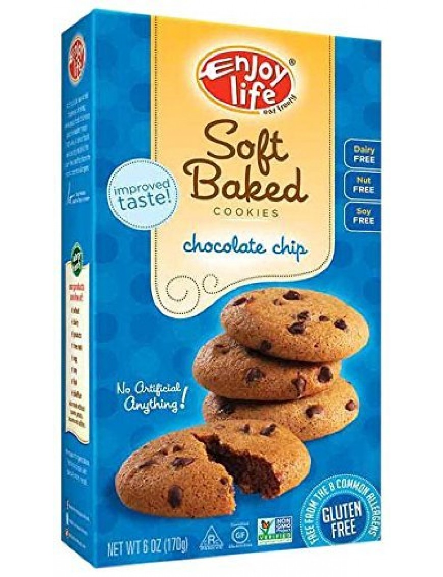 Enjoy Life Chocolate Chip Cookie Gluten Free (6x6 Oz)