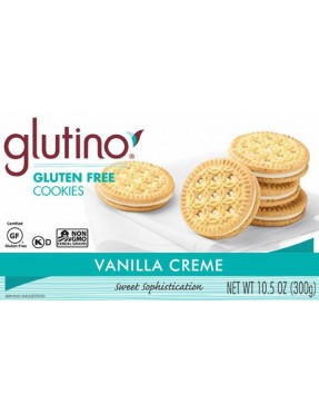 Glutino Vanilla Creme Cookies (12x10.6 Oz)