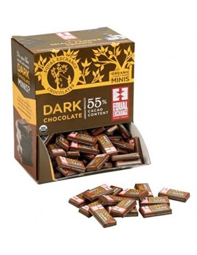 Equal Exchange DkChocolate Min Bar Ds (150x0.15OZ )