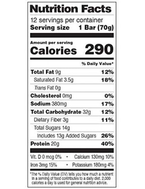 Probar Core PButter Protein Bar (12x2.46OZ )