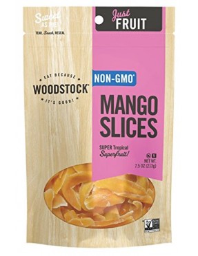 Woodstock Unsulphered Mango Sliced (8x7.5Oz)