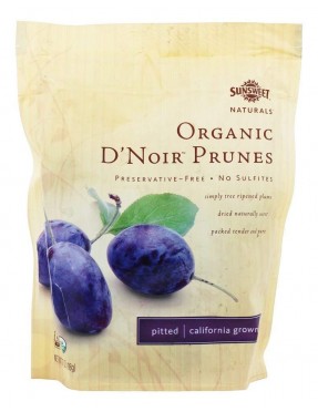 Sunsweet Naturals Prune Organic Dried Fruit (12x7Oz)