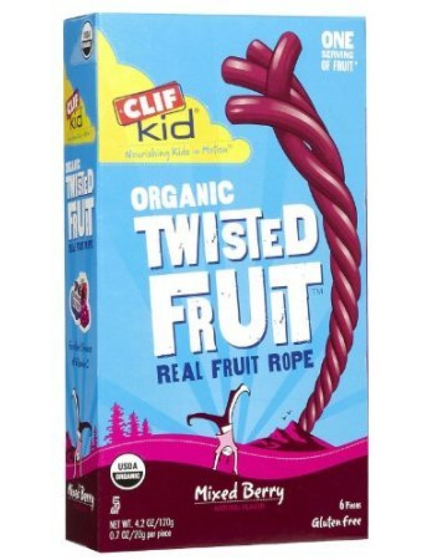 Clif Bar Kid Twisted Fruit Mixed Berry (6x6x.7 Oz)