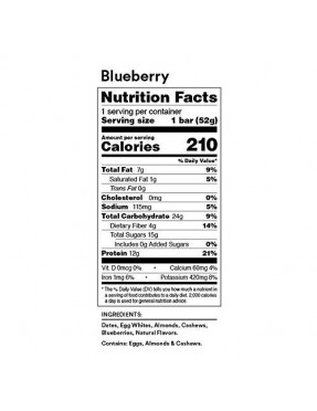 Rxbar Blueberry (12X1.83 OZ)