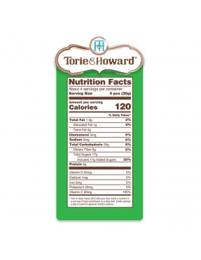 Torie and Howard Chewie Fruities Assorted Flavors Pack (6x4 OZ)