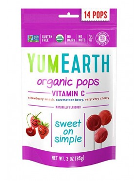 Yummy Earth Vitamin C Lollipop (6x3 Oz)