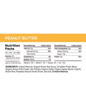 The GFB Peanut Butter Bar Gluten Free (12x2.05Oz)