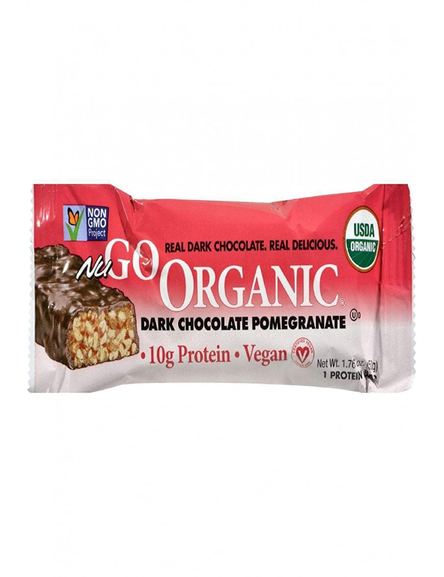 Nugo Dark Chocolate Pomegranate Bar (12x50 GM)