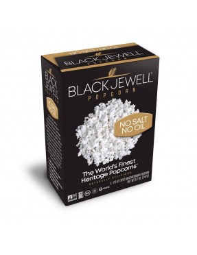 Black Jewell Microwave Popcorn No Salt No Oil (6x8.7 OZ)