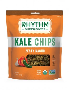 Rhythm Superfoods Zesty Nacho Kale Chips (12x2Oz)