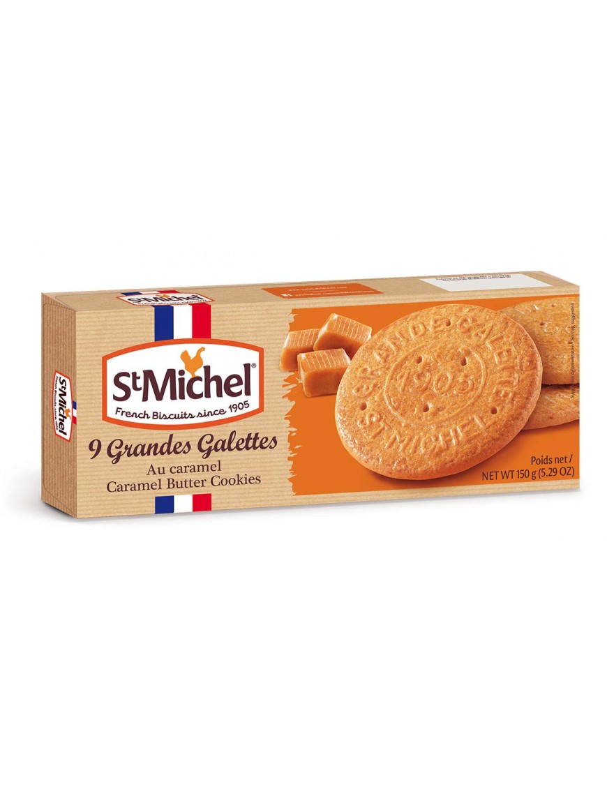 St Michel La Grande Galette Butter Cookies (12x5.29 OZ)