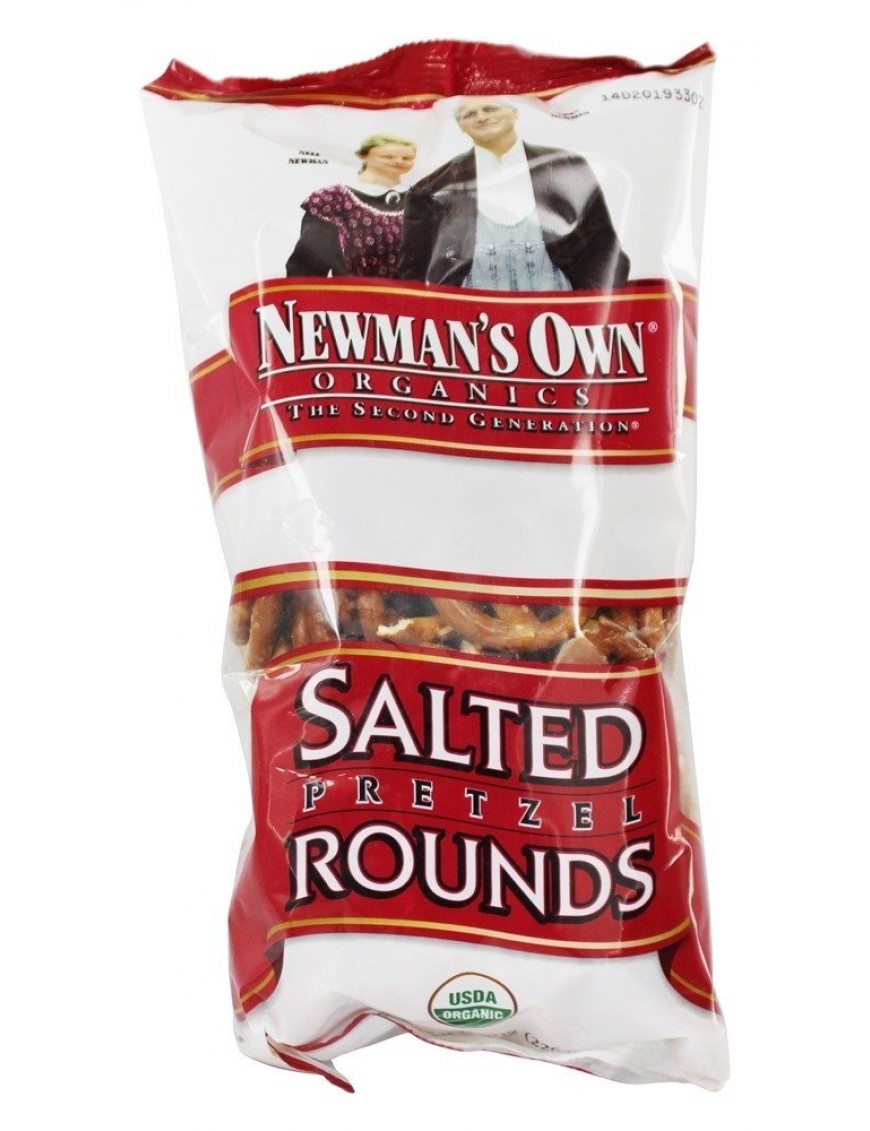 Newman's Own Salted Pretzel Rounds (12x8 Oz)