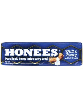 Honees Milk and Honey Filled Drops (24 Pack) 1.5 Oz