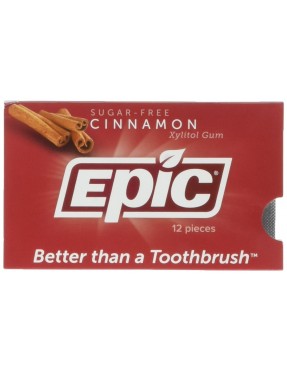 Epic Dental Xylitol Gum Cinn (12x12 CT)