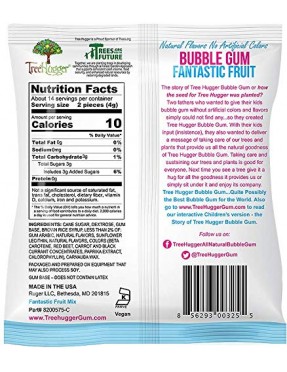 Tree Hugger Fantstc Fruit Bubble egum (12x2OZ )