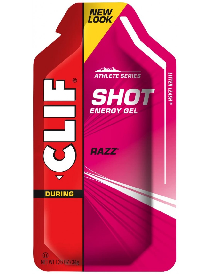 Clif Bar Razz Clif Bar Shot (24x1.2 Oz)