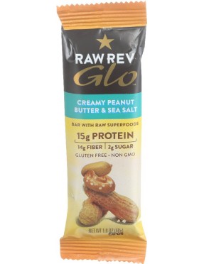 Raw Revolution Creamy Peanut Butter And Sea Salt (12X1.6 OZ)