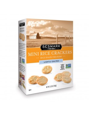 Sesmark Foods Lightly Salted Mini Rice Crackers (6x5.25 Oz)