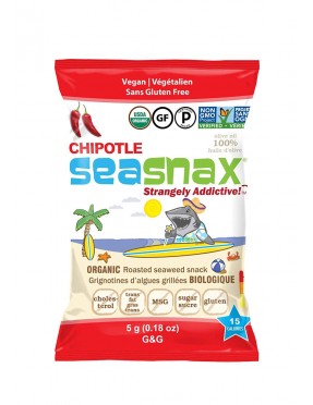 SeaSnax Spicy Chipotle, Grab & Go (24x.18 Oz)