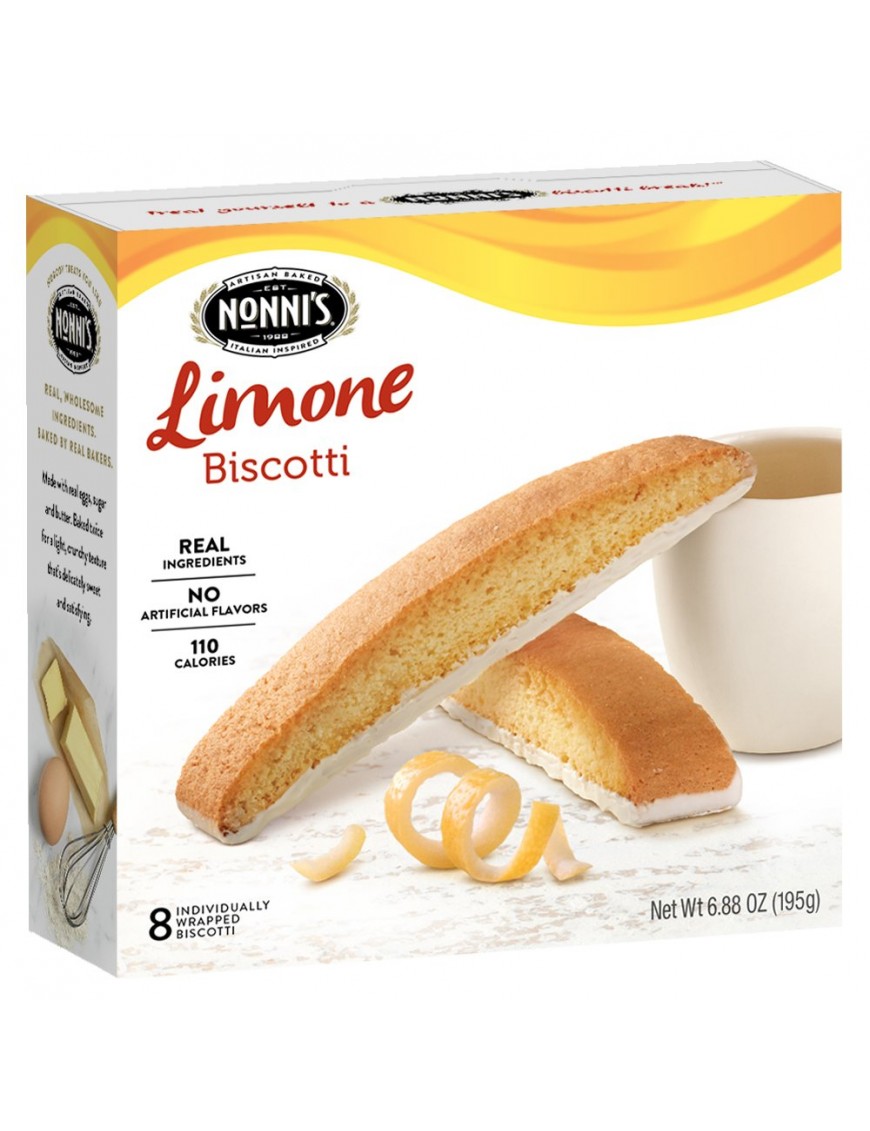 Nonni's Biscotti Limone (12x8 CT)