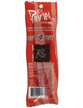 Primal Hot & Spicy Meatless Jerky (24x1 Oz)