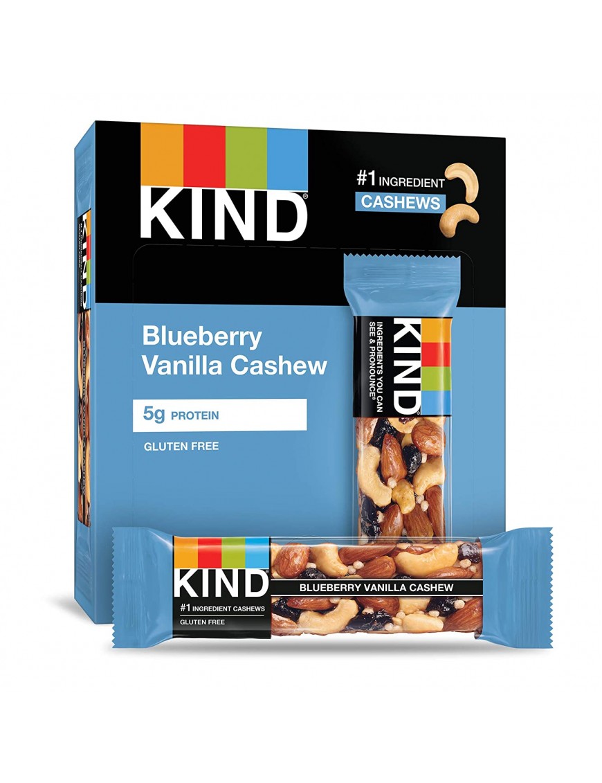 Kind BluBerry Van Cshw Bar (12x1.4OZ )