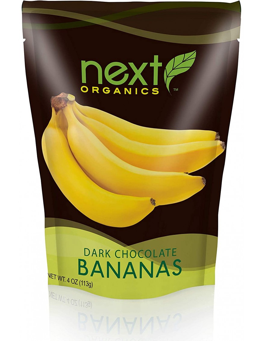 Next Organics Organic Dark Chocolate Bananas (6x4 OZ)