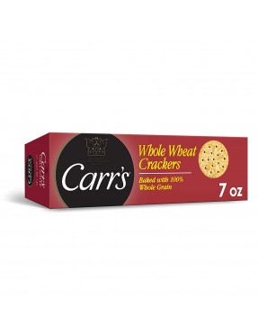 Carr's Whole Wheat Crackers (12x7Oz)